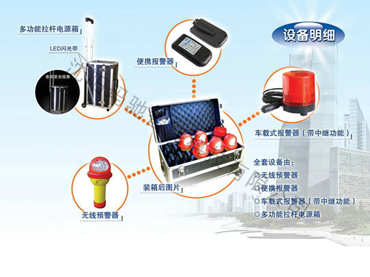 道路交通事故现场车辆闯入报警设备YJ-3